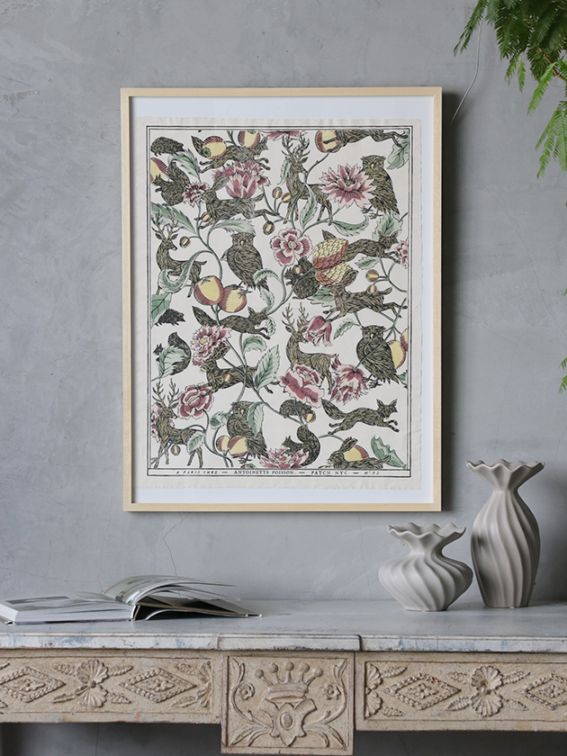 木製額縁木目 54.5x72.7cm