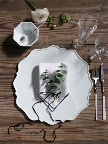 ライヒェンバッハ ドットフラットプレート33cm REICHENBACH ～サラ