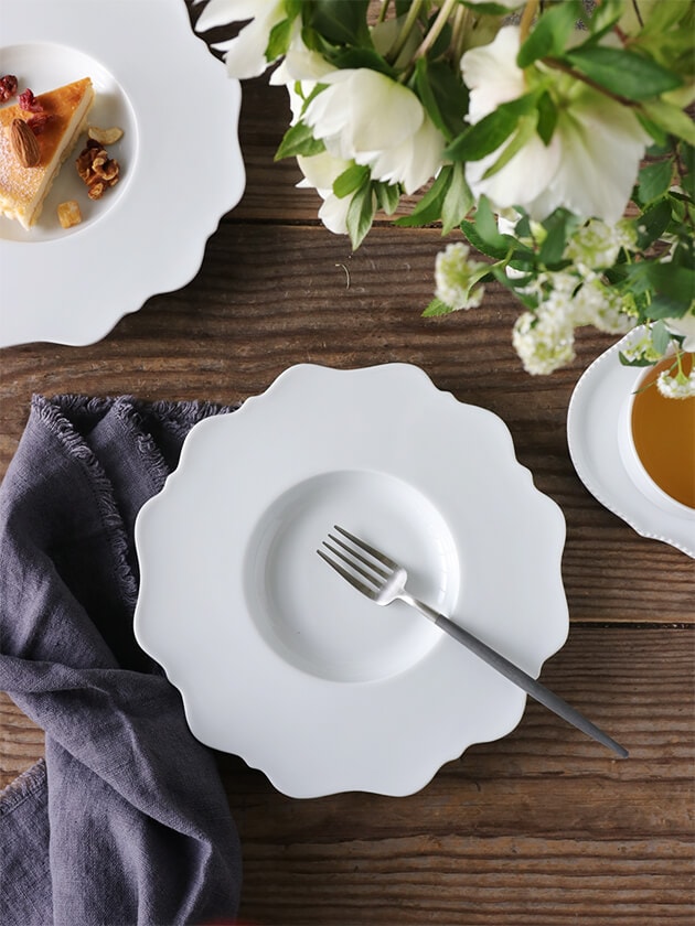 ライヒェンバッハ フリル深皿22cm REICHENBACH ～サラグレース～