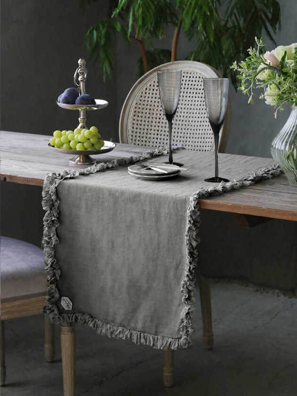 Chez moi�ơ��֥���ʡ�Essential Chic�������륰�졼40x140cm