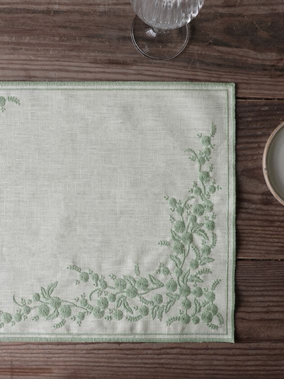 Borgo delle tovaglie�ץ졼���ޥå�Venaria 50x35cm �����ܥ꡼���饤�ȥ��꡼��
