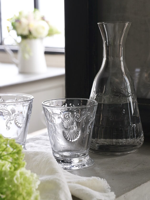 LaRochereベルサイユゴブレット ガラス コップ サラグレース