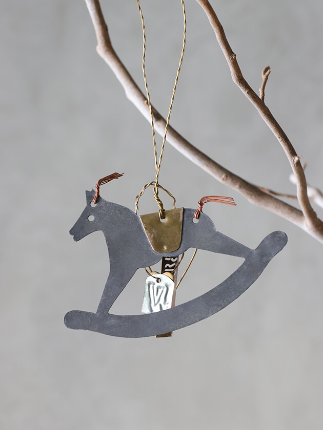 Walther&Co.オーナメントROCKING HORSE