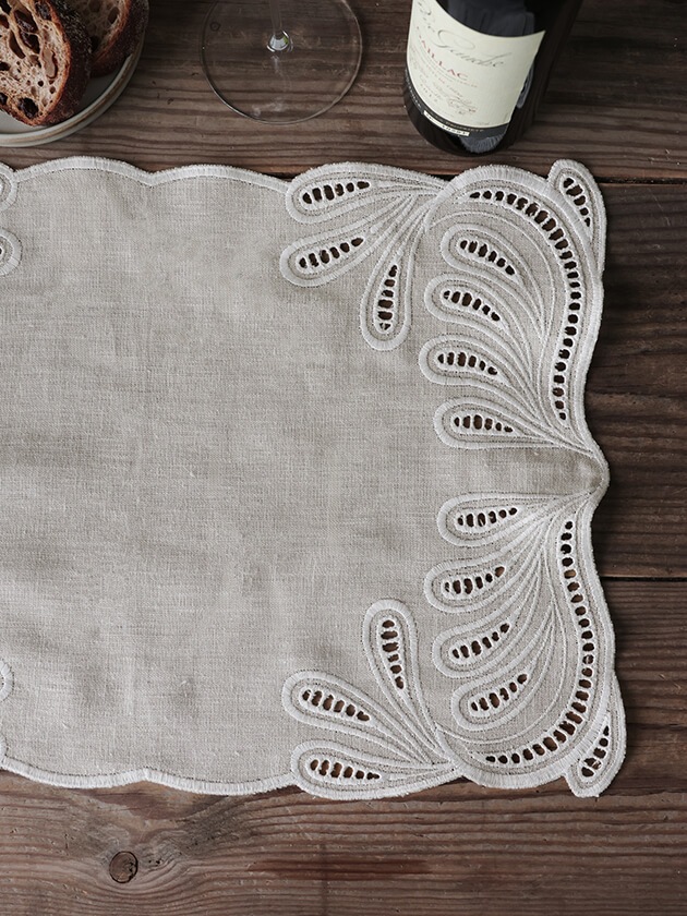 Borgo delle tovaglie�ץ졼���ޥå�Tecla 50x35cm �ޥ��ƥ��å��������ܥ꡼