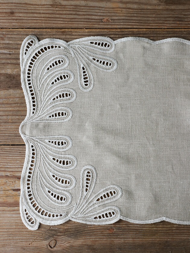 Borgo delle tovaglie�ץ졼���ޥå�Tecla 50x35cm �ޥ��ƥ��å��������ܥ꡼