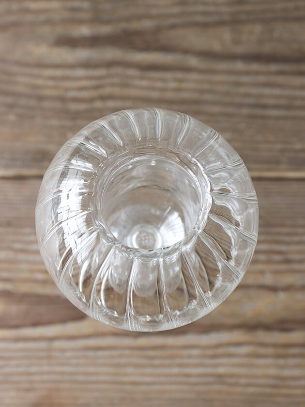 Sacheガラスキャンドルホルダーマッシュルーム