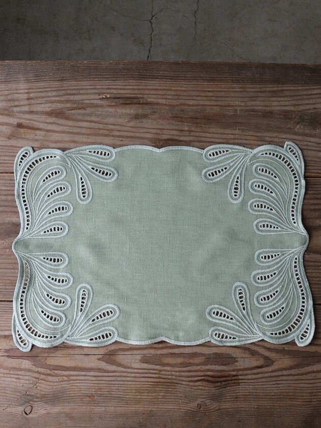 Borgo delle tovaglie�ץ졼���ޥå�Tecla 50x35cm �饤�ȥ��꡼���������