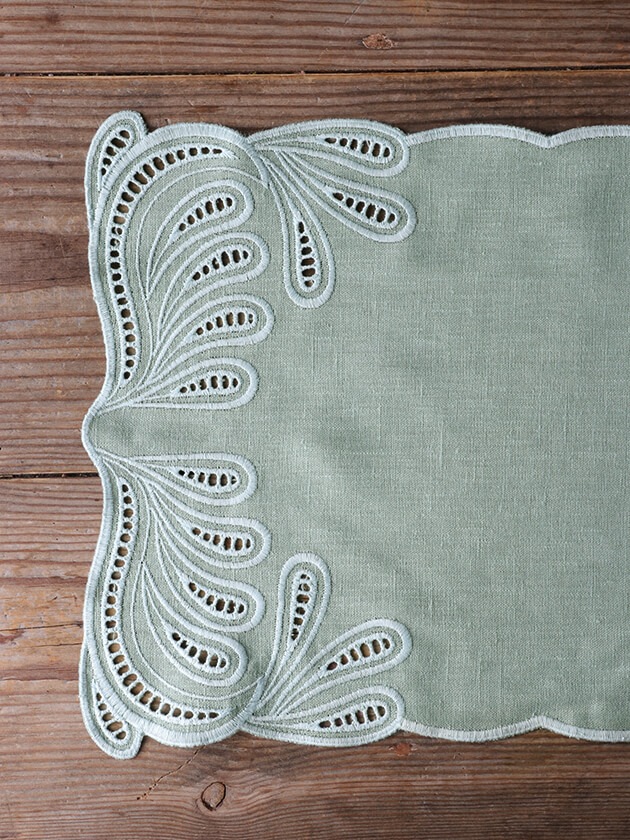 Borgo delle tovaglie�ץ졼���ޥå�Tecla 50x35cm �饤�ȥ��꡼���������