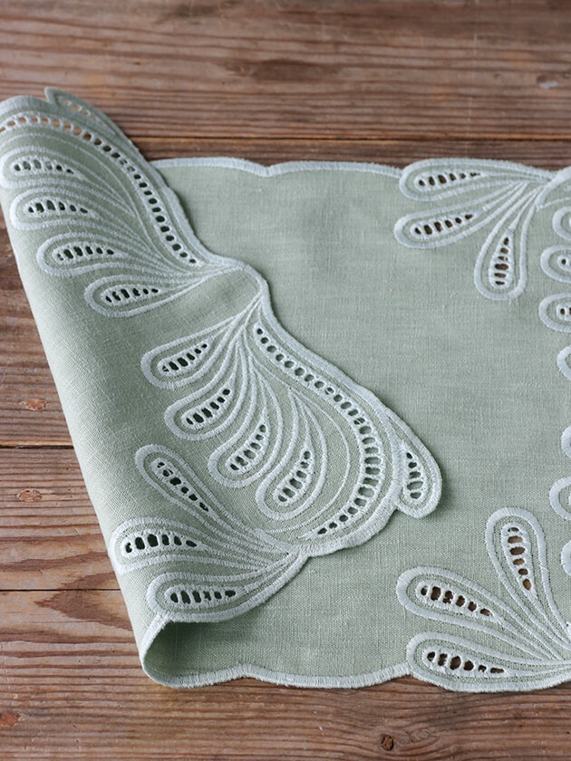 Borgo delle tovaglie�ץ졼���ޥå�Tecla 50x35cm �饤�ȥ��꡼���������