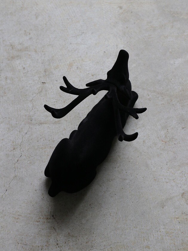 Lene BjerreトナカイsittingブラックL ｜北欧雑貨 サラグレース