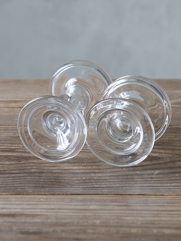 Sache ピラーガラスキャンドルホルダー Alb