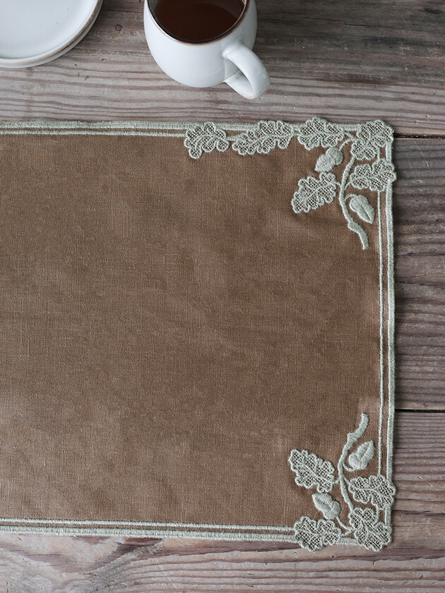 Borgo delle tovaglie�ץ졼���ޥå�Quercia 50x35cm �֥饦����饤�ȥ��꡼��