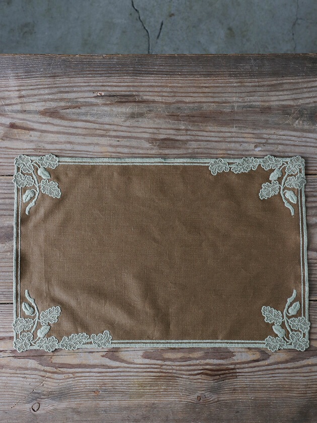 Borgo delle tovaglie�ץ졼���ޥå�Quercia 50x35cm �֥饦����饤�ȥ��꡼��