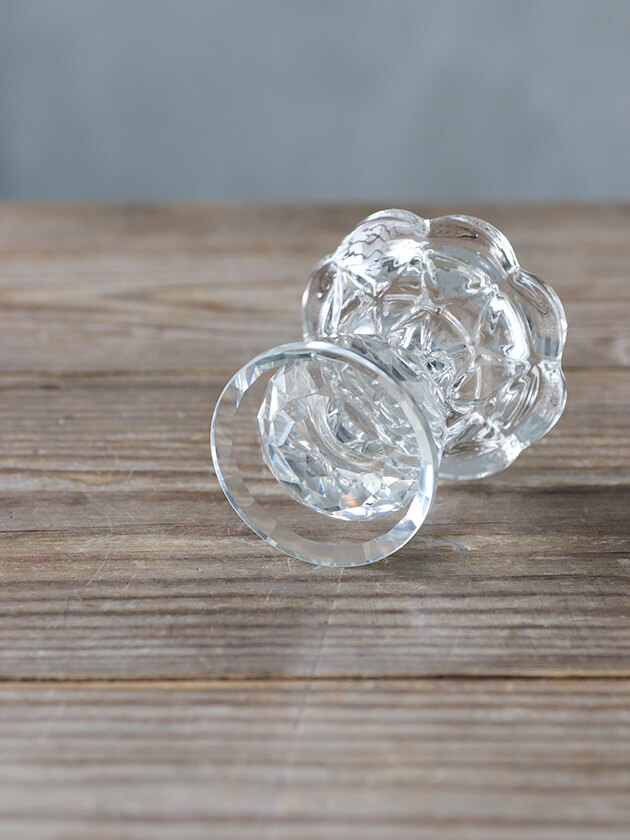 Sache ガラススティックキャンドルホルダークリスタル