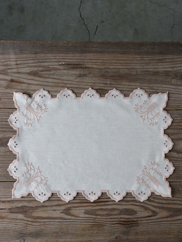 Borgo delle tovaglie�ץ졼���ޥå�Eden 50x35cm ����ȣ��ԥ󥯥١�����