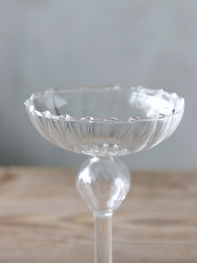 Sache ガラスクーペキャンドルホルダー