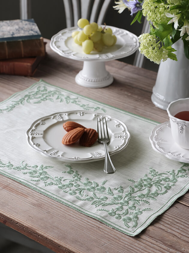 Borgo delle tovaglie�ץ졼���ޥå�Venaria 50x35cm �����ܥ꡼���饤�ȥ��꡼��
