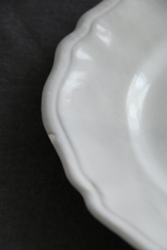 Bleu D'Argile Louis XV�ǥ��ʡ��ץ졼�ȥۥ磻��25cm