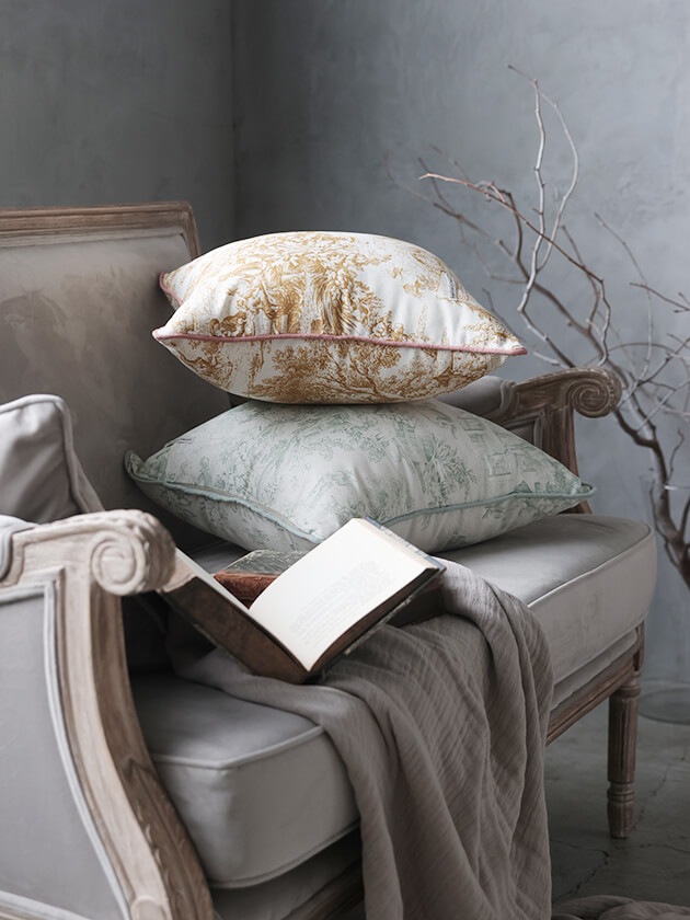 Borgo delle tovaglie���å���󥫥С� Filo �ȥ��ɥ��奤 45x45cm �ޥ�������