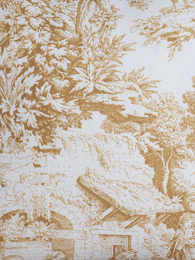 Borgo delle tovaglieクッションカバー Filo トワルドジュイ 45x45cm