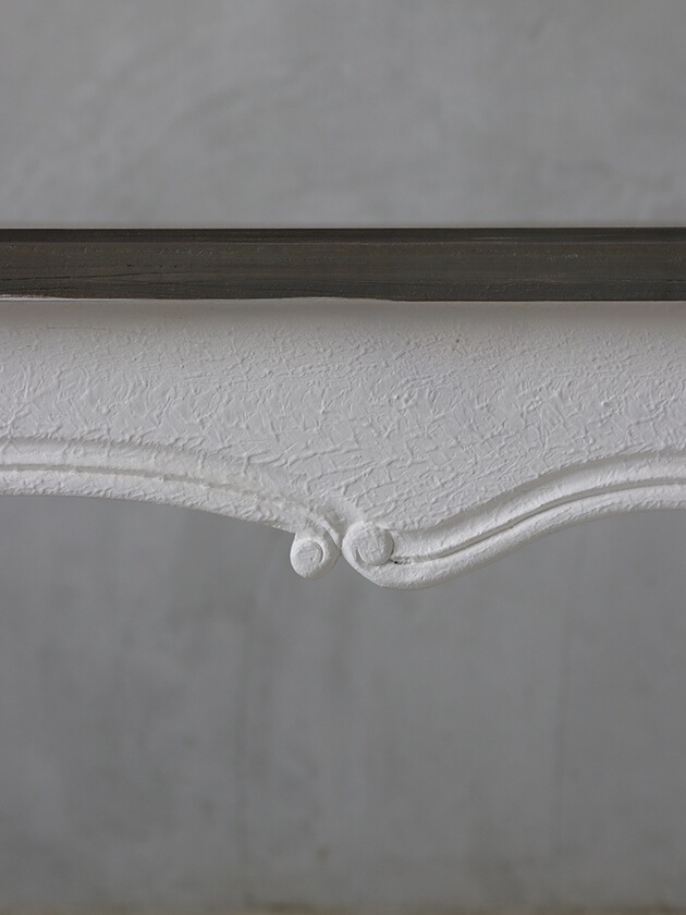 BLANC D'IVOIRE�����˥󥰥ơ��֥�JOANNA150cm����ƥ������ۥ磻��TOP�֥饦�󥰥졼facon chene