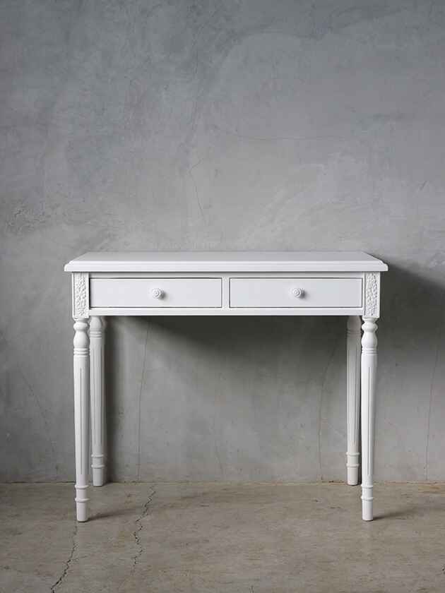 EnchanteライティングデスクCaraホワイト