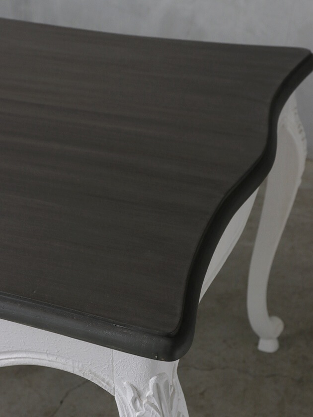 BLANC D'IVOIRE�����˥󥰥ơ��֥�JOANNA180cm����ƥ������ۥ磻��TOP�֥饦�󥰥졼facon chene