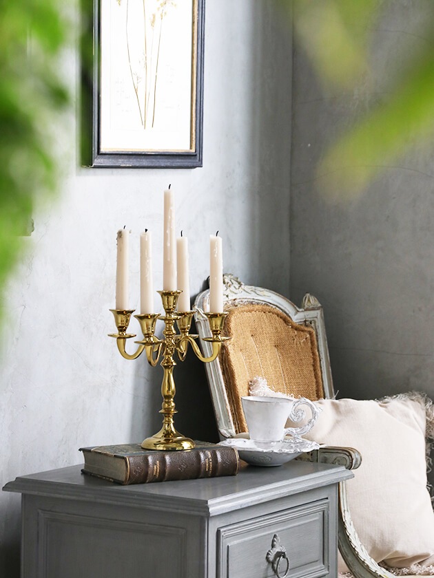 Shishiキャンドルホルダー5灯ゴールド Shishiキャンドルホルダー5灯ゴールド