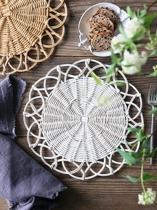 Farmie ラタン アンダー プレート SunFlower