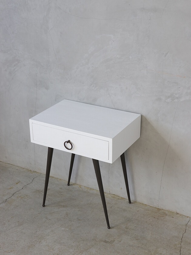 BLANC D'IVOIRE�����ɥơ��֥�LOLA�ۥ磻��