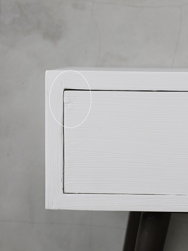 BLANC D'IVOIRE�����ɥơ��֥�LOLA�ۥ磻��