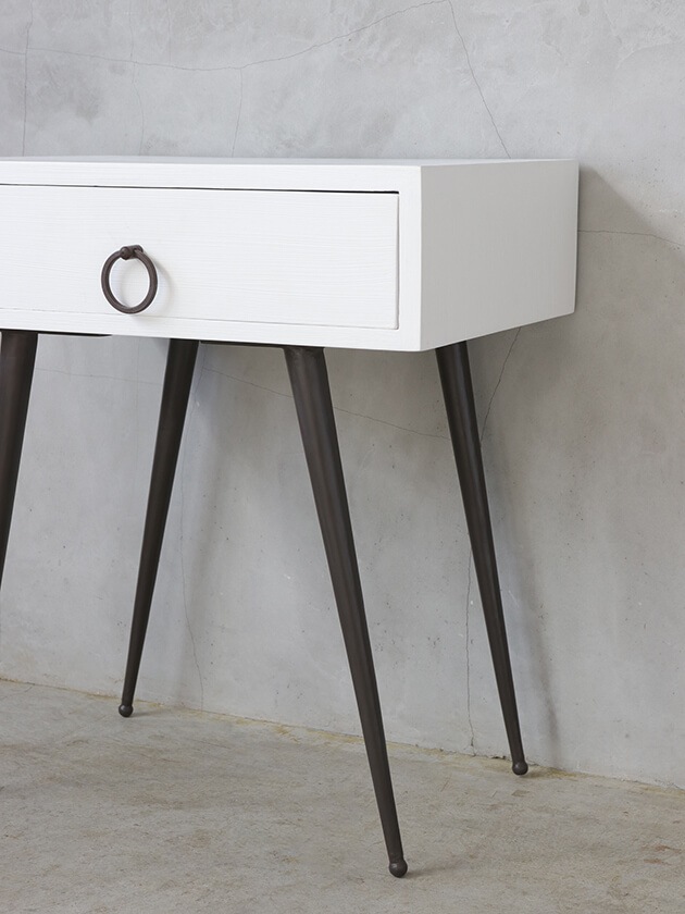 BLANC D'IVOIRE�����ɥơ��֥�LOLA�ۥ磻��