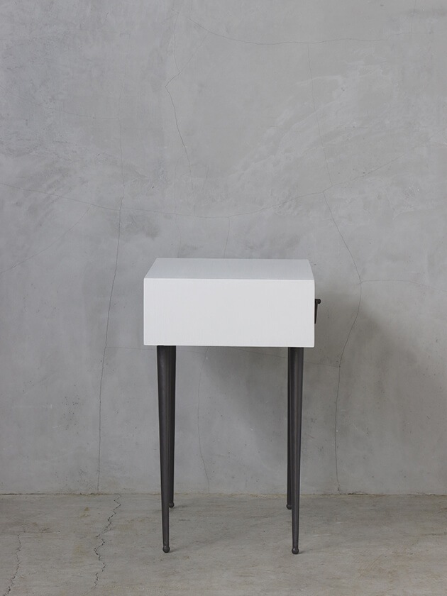 BLANC D'IVOIRE�����ɥơ��֥�LOLA�ۥ磻��