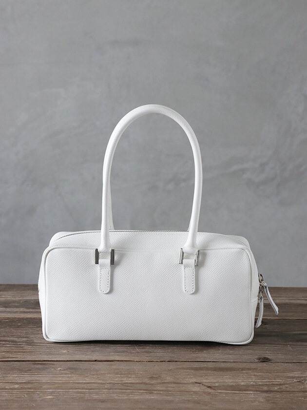 新品未使用品♩ ノーブランドグレー レザー ハンドバッグ PRADA プラダ 2WAYハンドバッグ 1BA002 サフィアーノ グレー