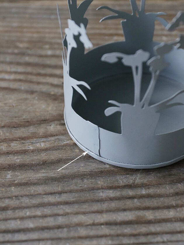 Walther&Co.キャンドルホルダーCHRISTMAS ROSE