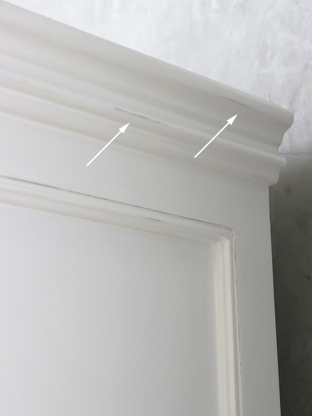 Sophieフレンチキャビネット ホワイト