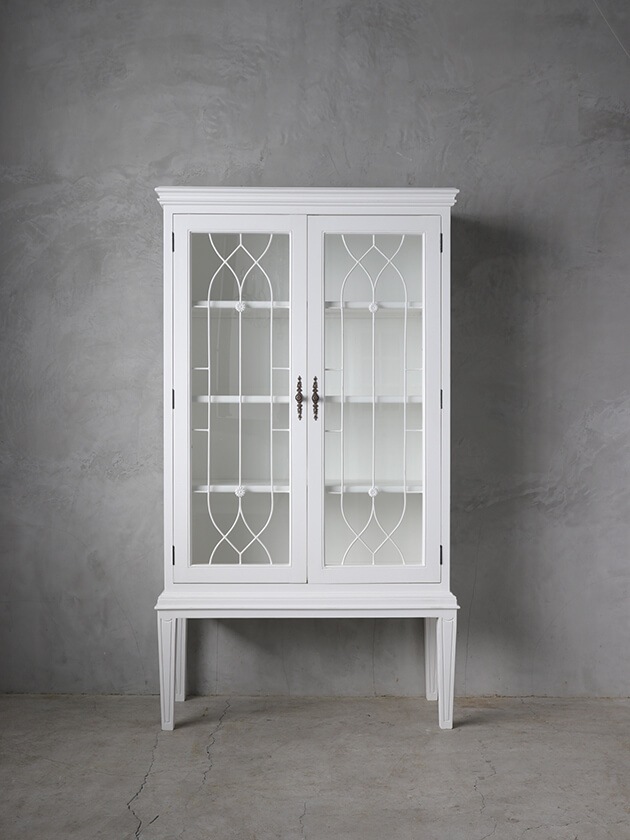 ❤️お値下げ★ホワイトキャビネット 4段引き出し付★サラグレース★シャビーシック ❤️お値下げ☆ホワイトキャビネット 4段引き出し付☆サラ