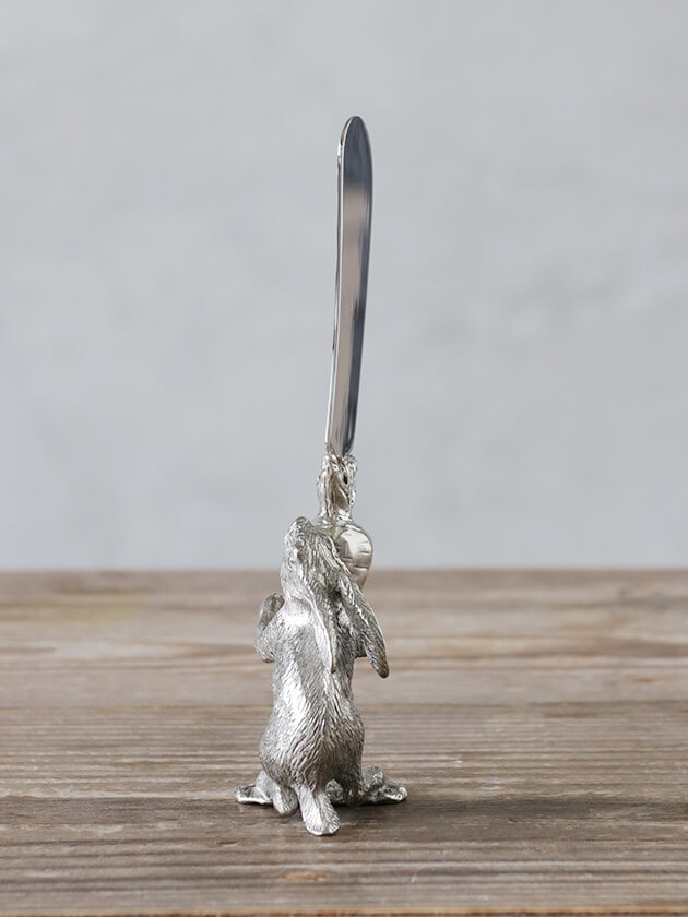 Pewter バターナイフ Carrot & Rabbit