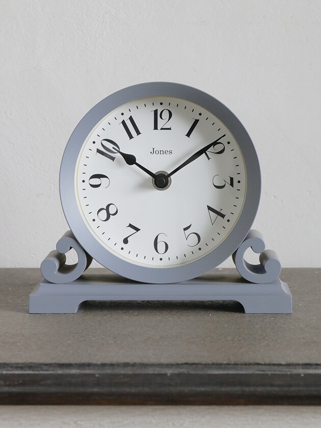 JonesクロックMantel Aブルーグレー