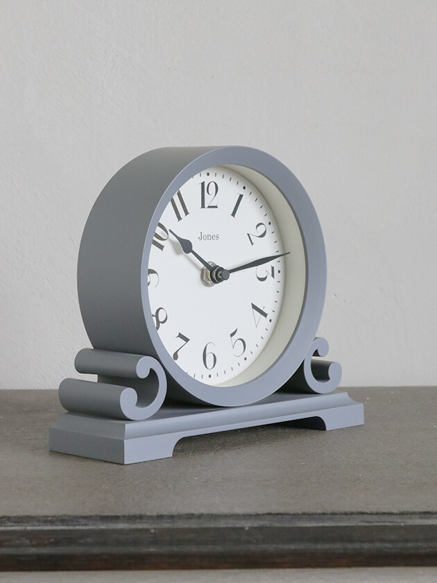 JonesクロックMantel Aブルーグレー