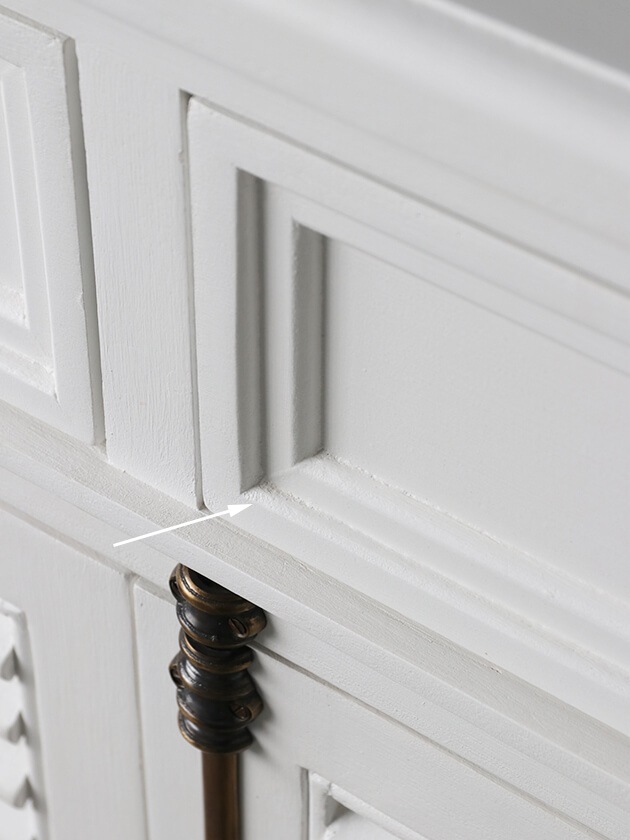 MirageキャビネットAnaホワイト