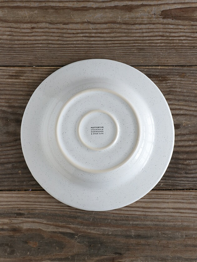 PotteryJo�����ס��ѥ����ץ졼��DARIA�ۥ磻��26cm Stoneware