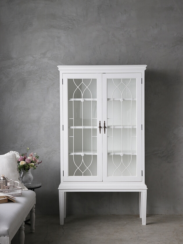 極美品◾️サラグレース◾️ Sophieハイキャビネット　食器棚 1_000000027640.jpg?1764743637