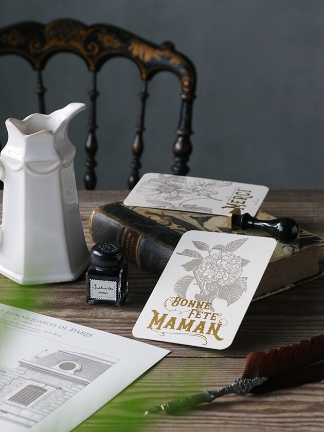 LetterPress������Happy Mothery's Day Hortensia