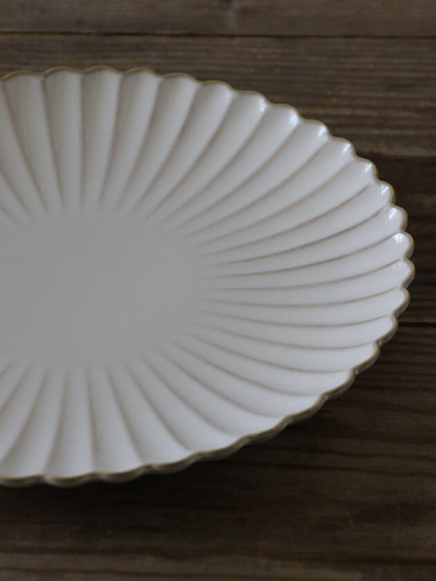 ディナープレート Kali27cm オフホワイト