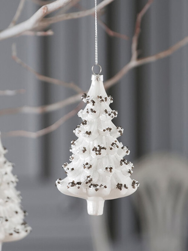 Shishi���饹�����ʥ���Tree pearl�ۥ磻��13cm