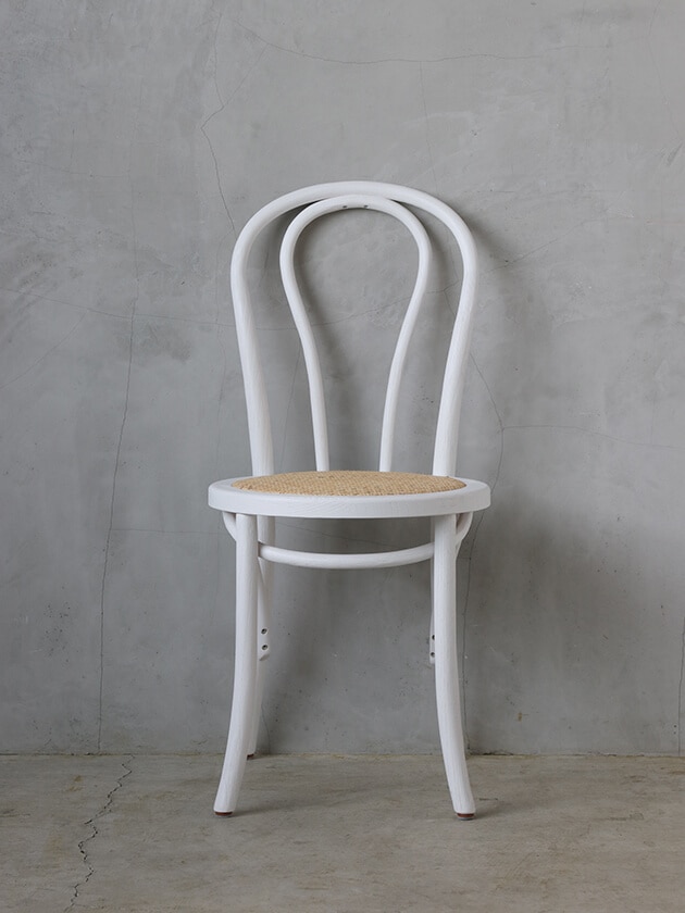 SGDダイニングチェアFrenchCafeホワイトⅡ