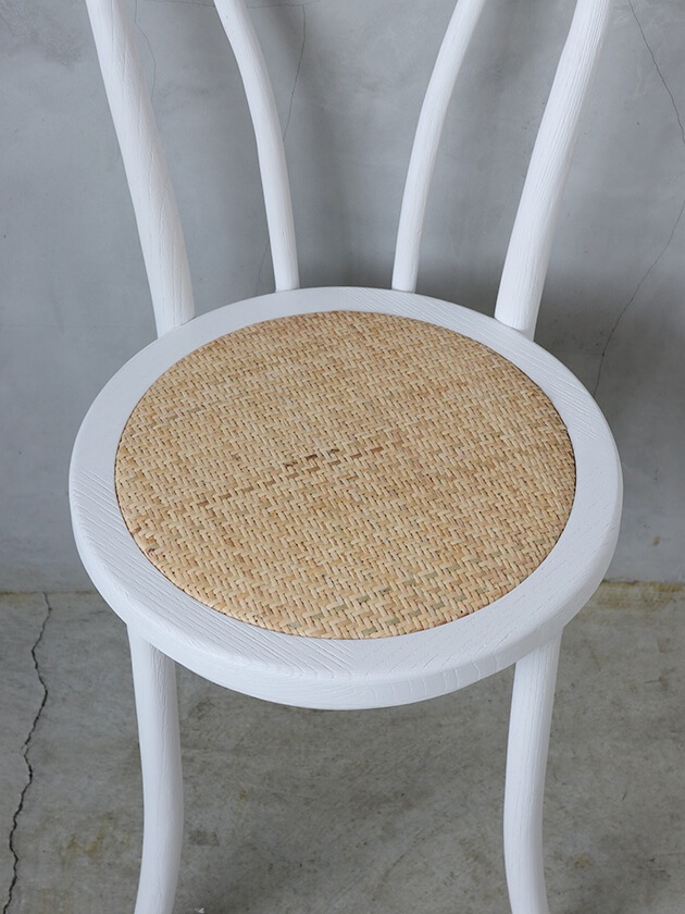 SGDダイニングチェアFrenchCafeホワイトⅡ