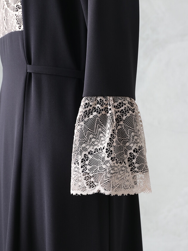 MAHOROOGINO レースブザムワンピース Lace buzam onepiece | MAHOROOGINO