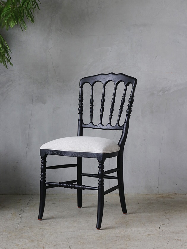 SGDダイニングチェアNapoleonブラック